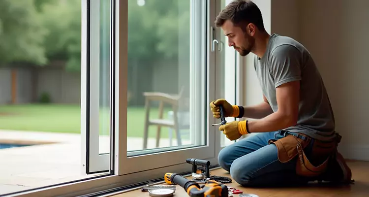 Squeaky Sliding Patio Doors in Golden Glades, FL