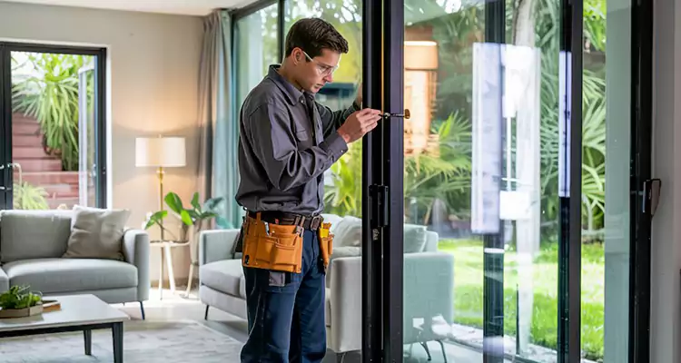 Sliding Door Jamb Lock Repair in Golden Glades, FL
